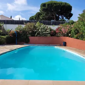 Palm' Issambres 6-8 Personnes Avec Piscine Et Jardin Privés La Garonnette-Plage